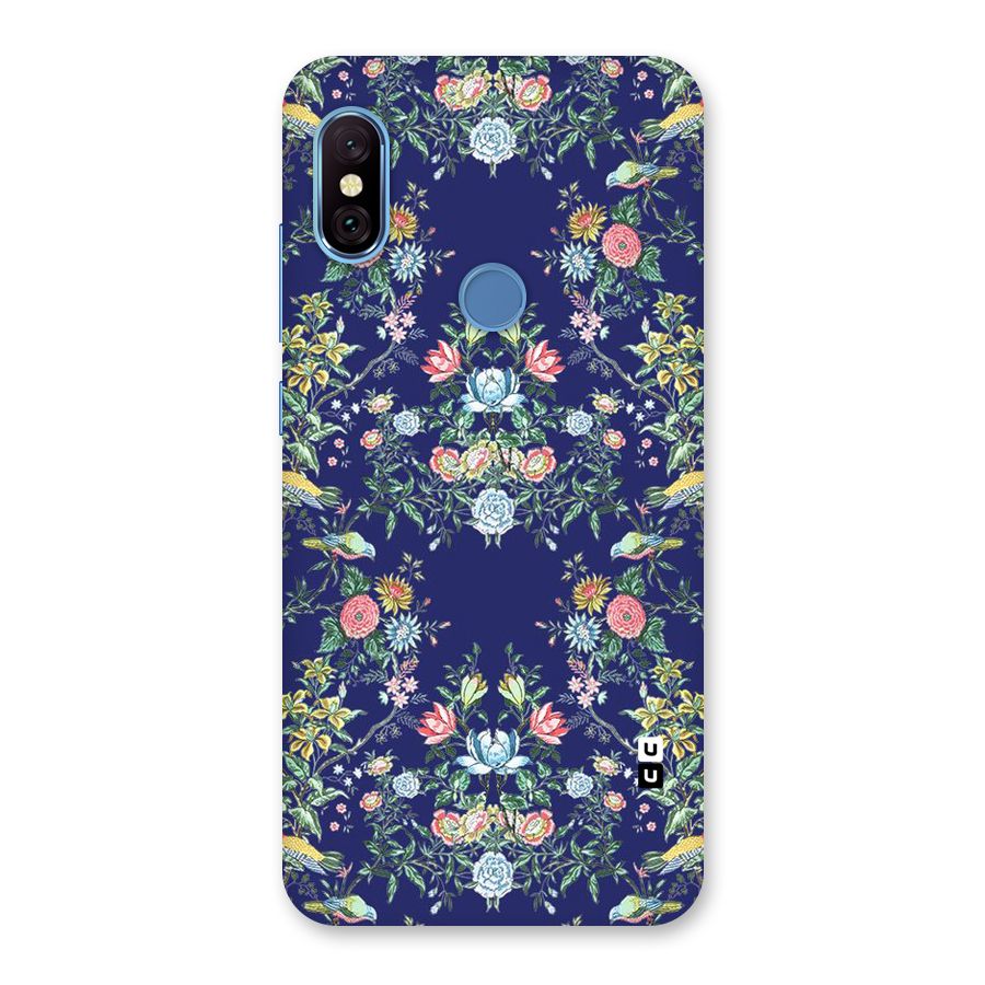 Little Flowers Pattern Back Case for Redmi Note 6 Pro