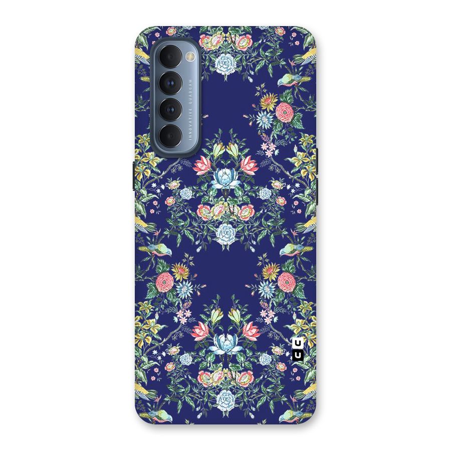 Little Flowers Pattern Back Case for Reno4 Pro