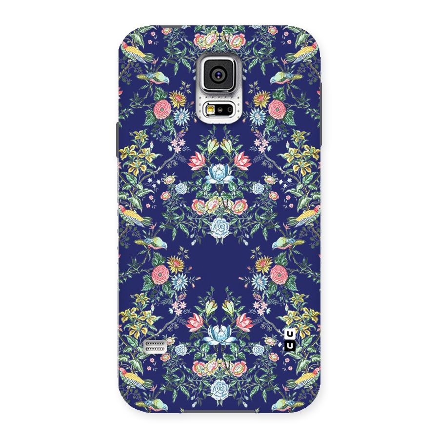 Little Flowers Pattern Back Case for Samsung Galaxy S5