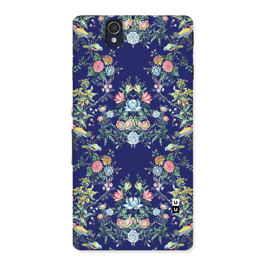 Little Flowers Pattern Back Case for Sony Xperia Z