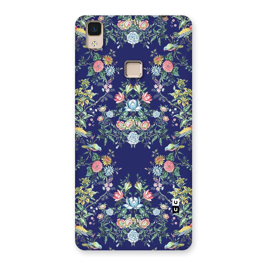 Little Flowers Pattern Back Case for V3 Max