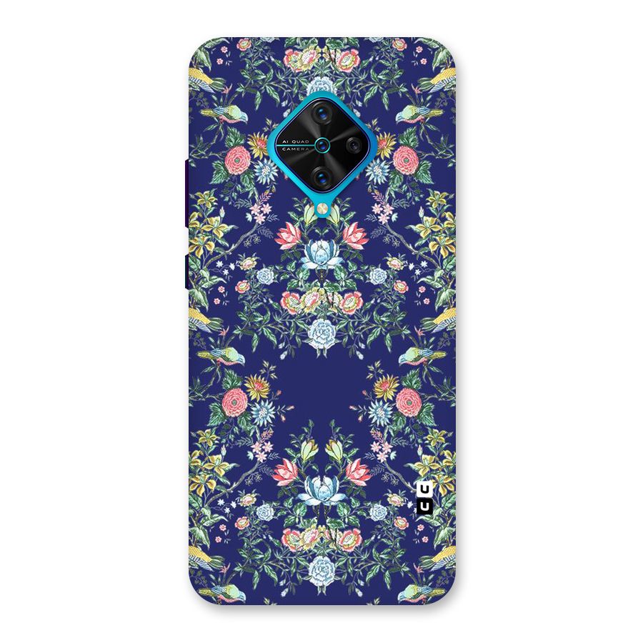 Little Flowers Pattern Back Case for Vivo S1 Pro