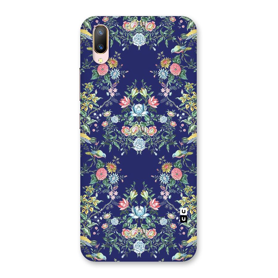 Little Flowers Pattern Back Case for Vivo V11 Pro