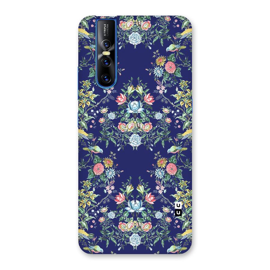 Little Flowers Pattern Back Case for Vivo V15 Pro