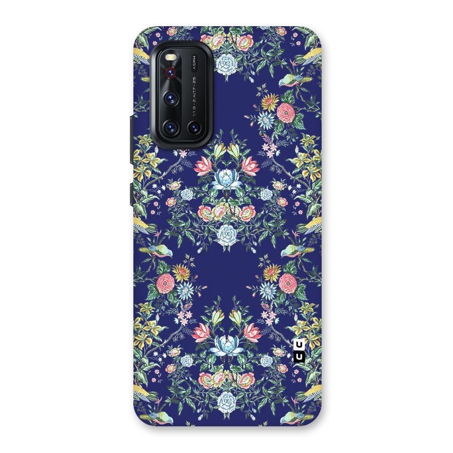Little Flowers Pattern Back Case for Vivo V19