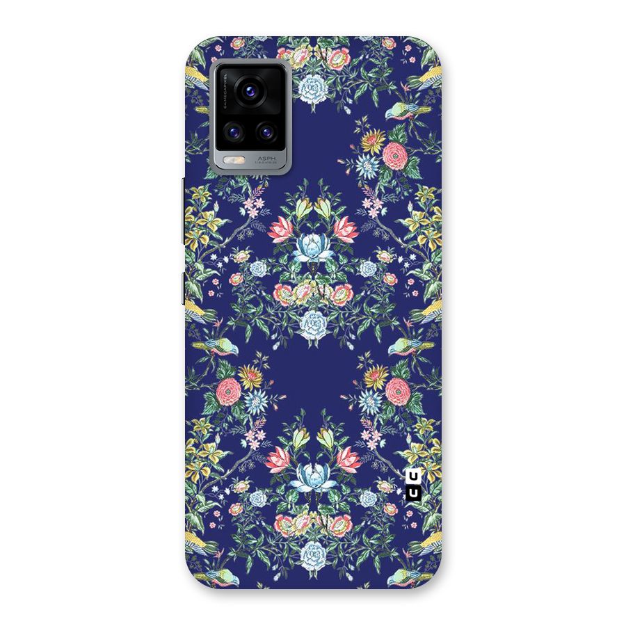Little Flowers Pattern Back Case for Vivo V20