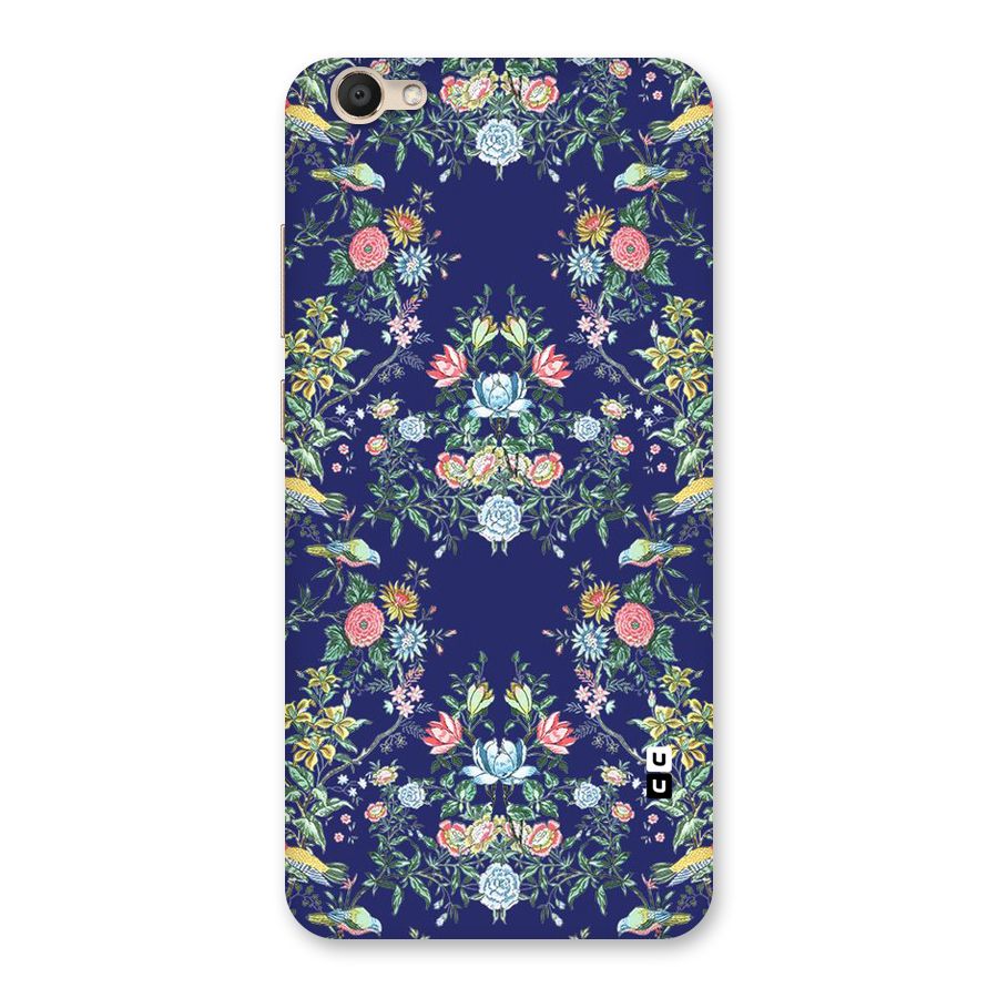 Little Flowers Pattern Back Case for Vivo V5