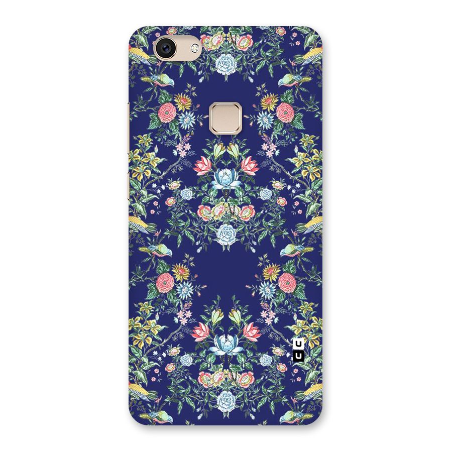 Little Flowers Pattern Back Case for Vivo V7