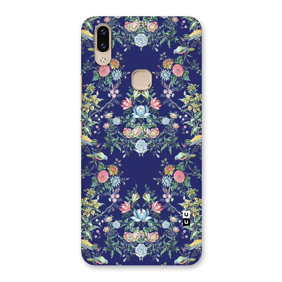 Little Flowers Pattern Back Case for Vivo V9 Youth
