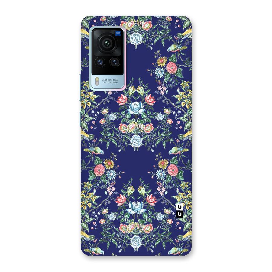 Little Flowers Pattern Back Case for Vivo X60 Pro