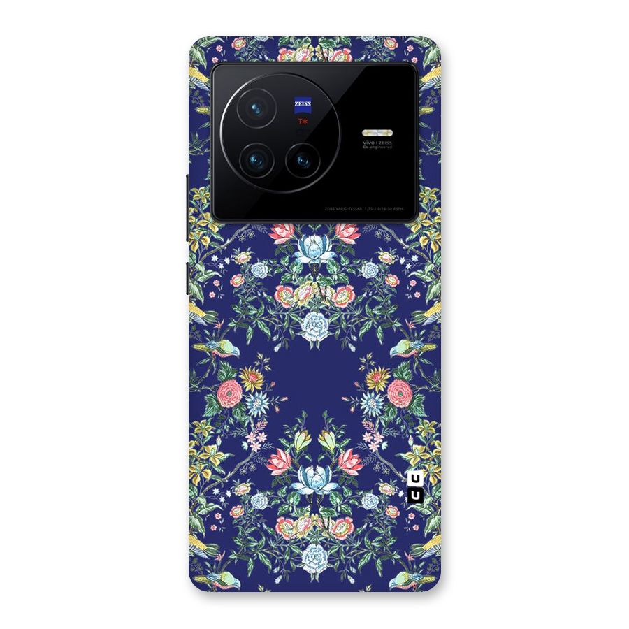 Little Flowers Pattern Back Case for Vivo X80