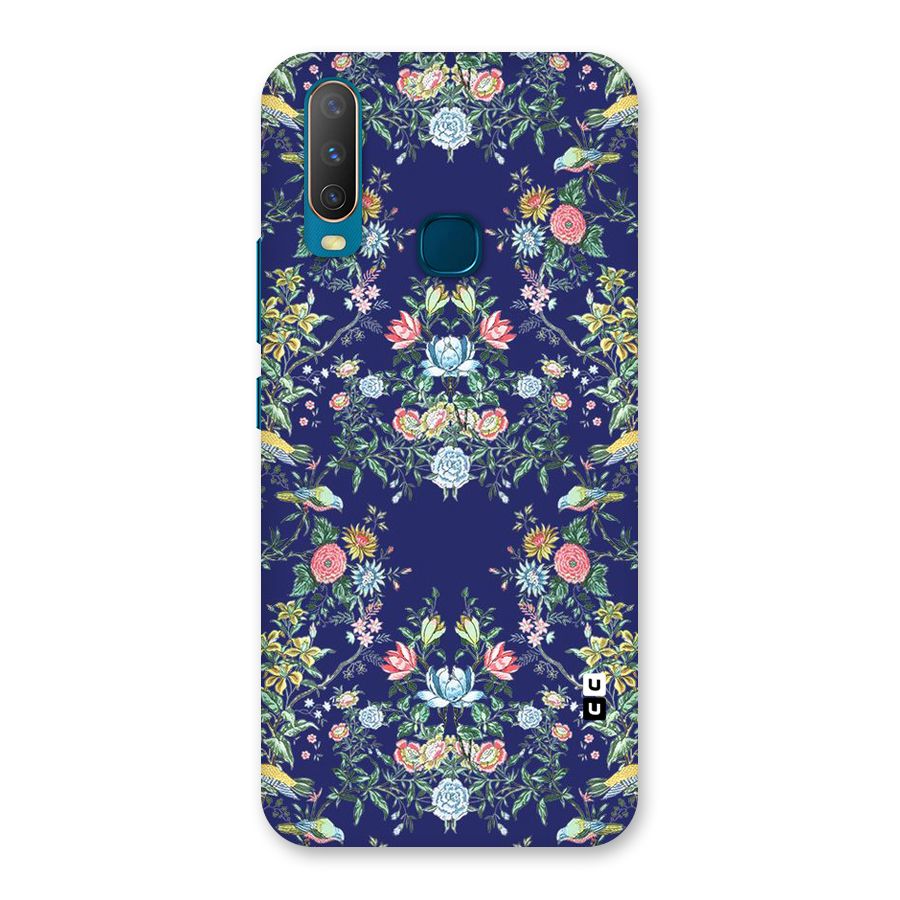 Little Flowers Pattern Back Case for Vivo Y15