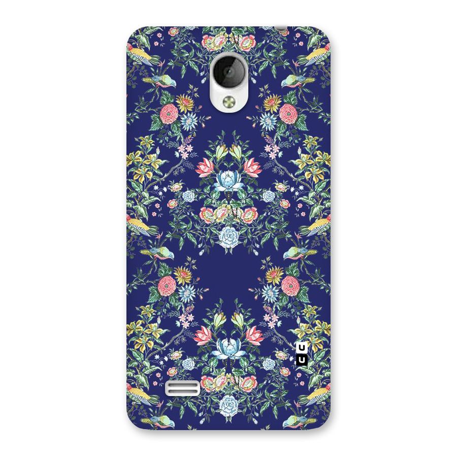 Little Flowers Pattern Back Case for Vivo Y21