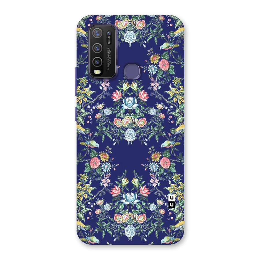 Little Flowers Pattern Back Case for Vivo Y30