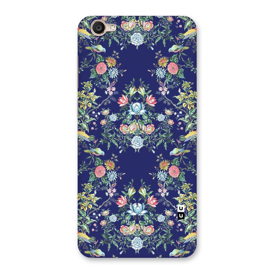 Little Flowers Pattern Back Case for Vivo Y55s