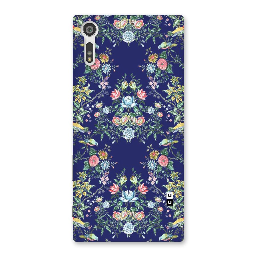 Little Flowers Pattern Back Case for Xperia XZ