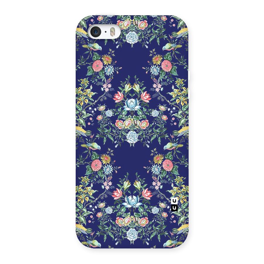 Little Flowers Pattern Back Case for iPhone SE