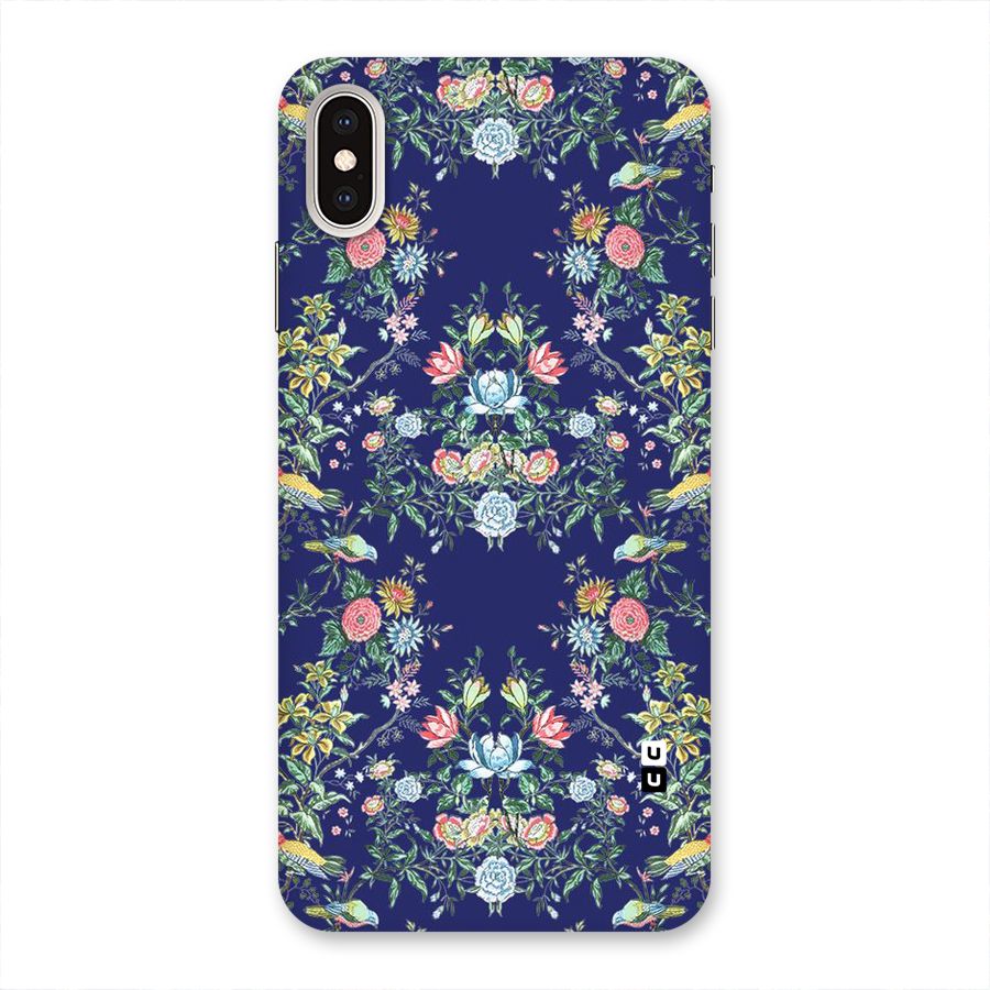 Little Flowers Pattern Back Case for iPhone XS Max