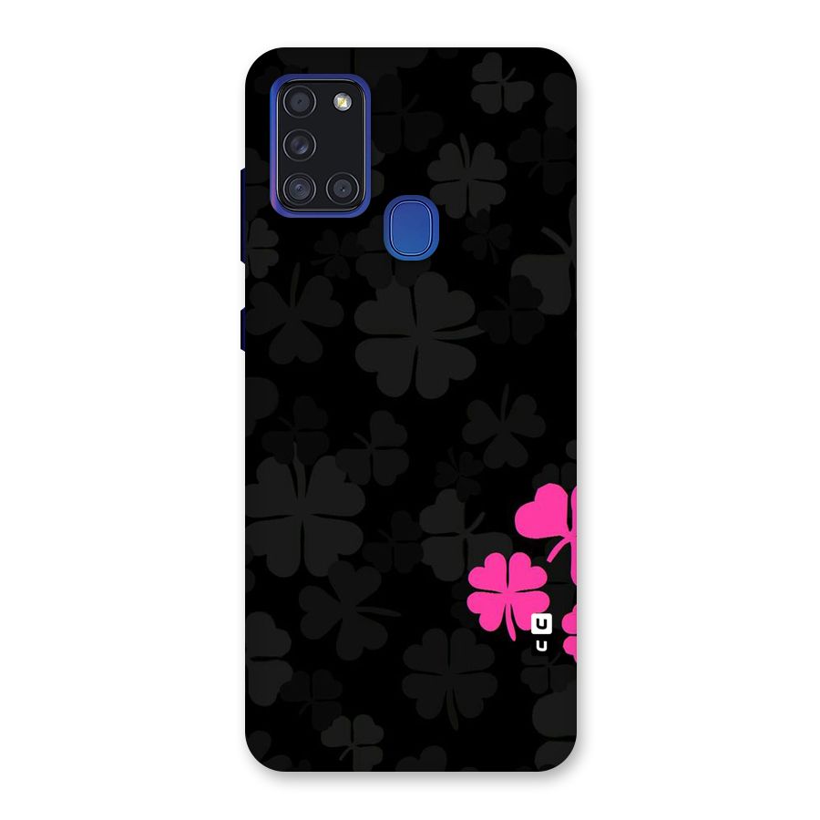 Little Pink Flower Back Case for Galaxy A21s