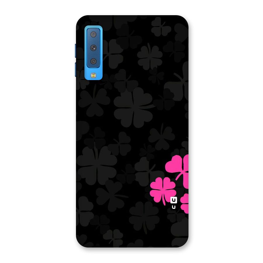 Little Pink Flower Back Case for Galaxy A7 (2018)