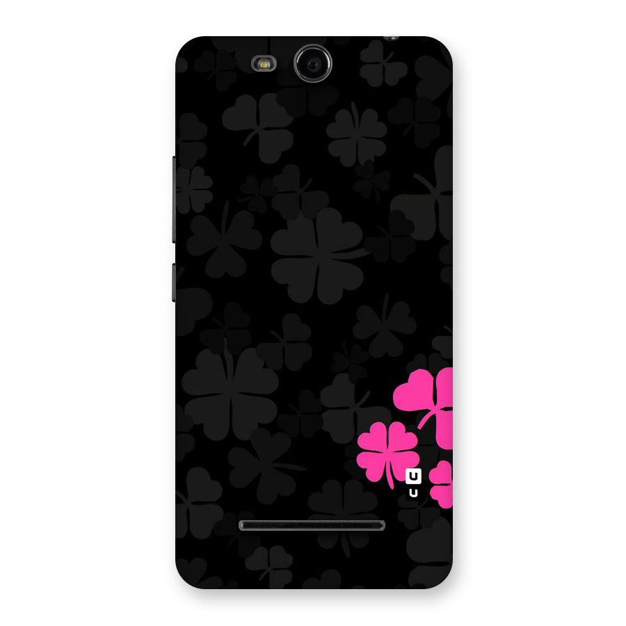 Little Pink Flower Back Case for Micromax Canvas Juice 3 Q392