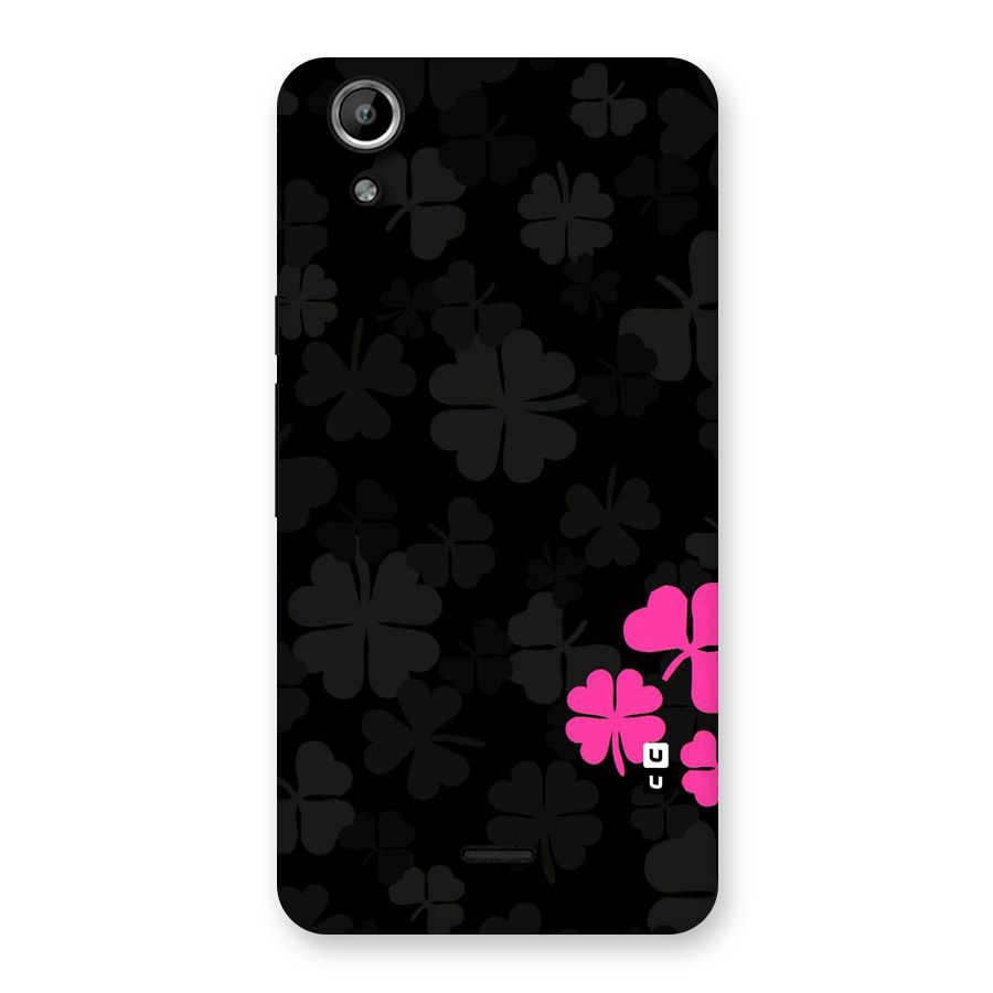 Little Pink Flower Back Case for Micromax Canvas Selfie Lens Q345