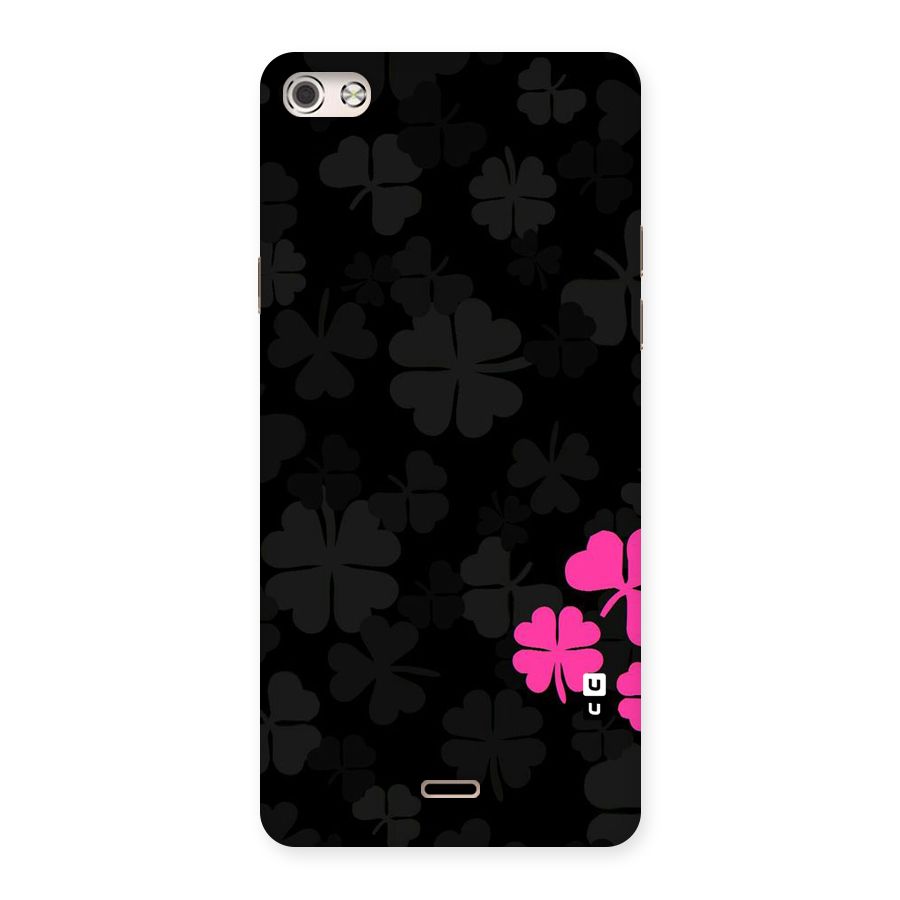 Little Pink Flower Back Case for Micromax Canvas Silver 5