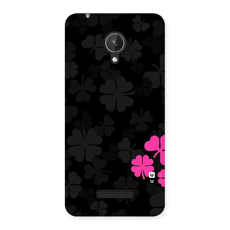 Little Pink Flower Back Case for Micromax Canvas Spark Q380