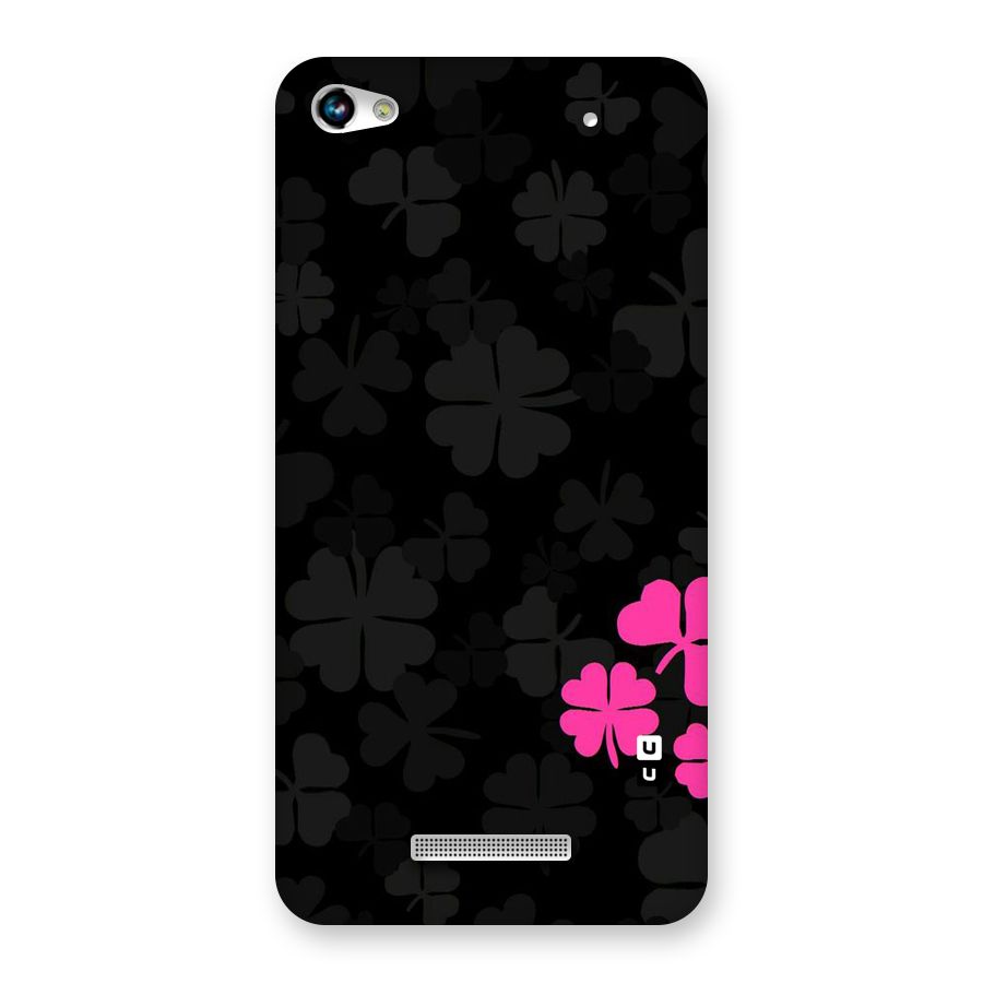 Little Pink Flower Back Case for Micromax Hue 2