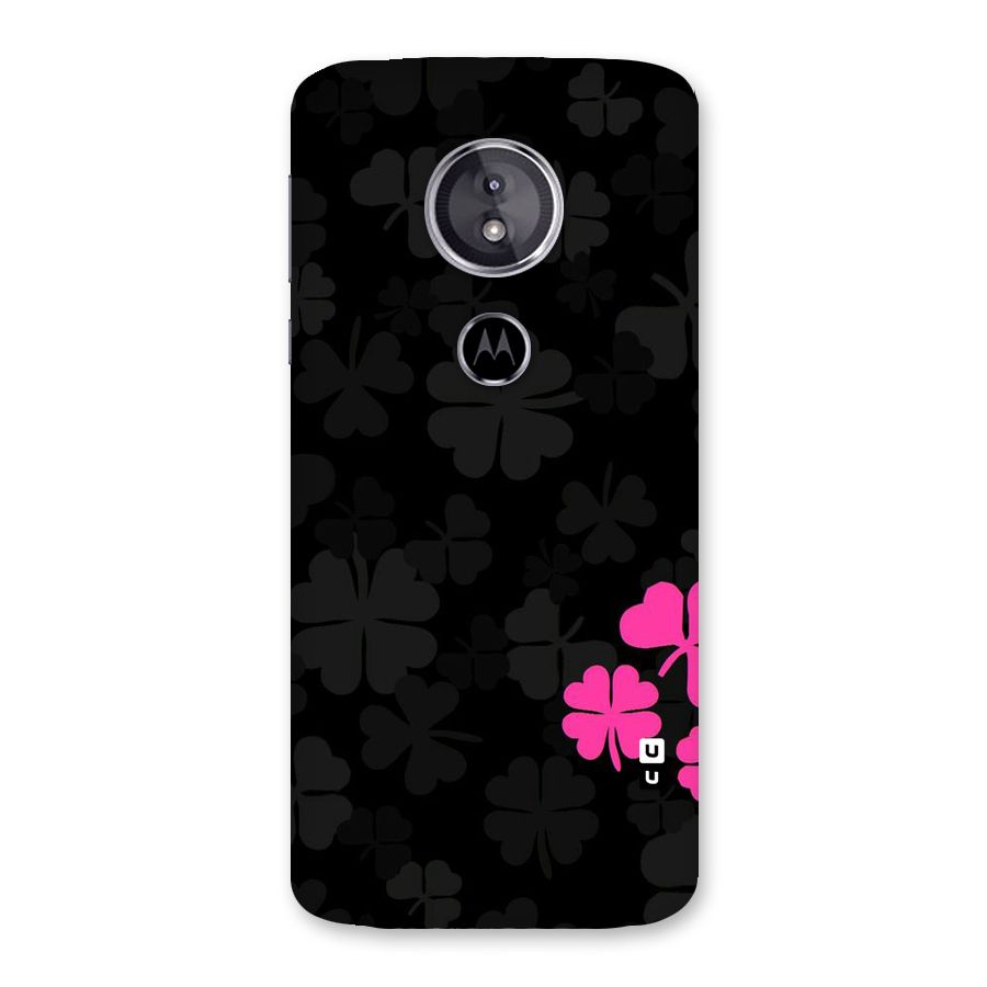 Little Pink Flower Back Case for Moto E5