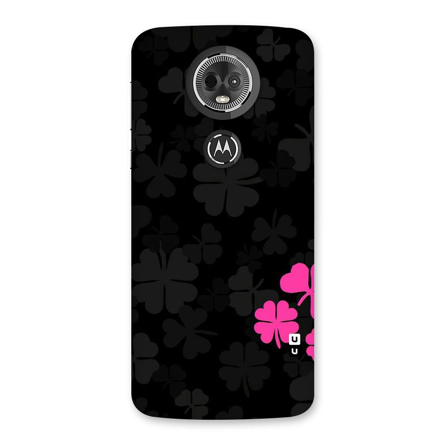 Little Pink Flower Back Case for Moto E5 Plus