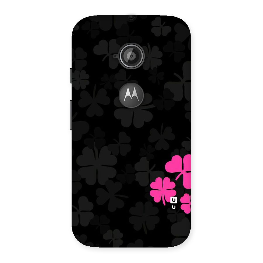Little Pink Flower Back Case for Moto E 2nd Gen