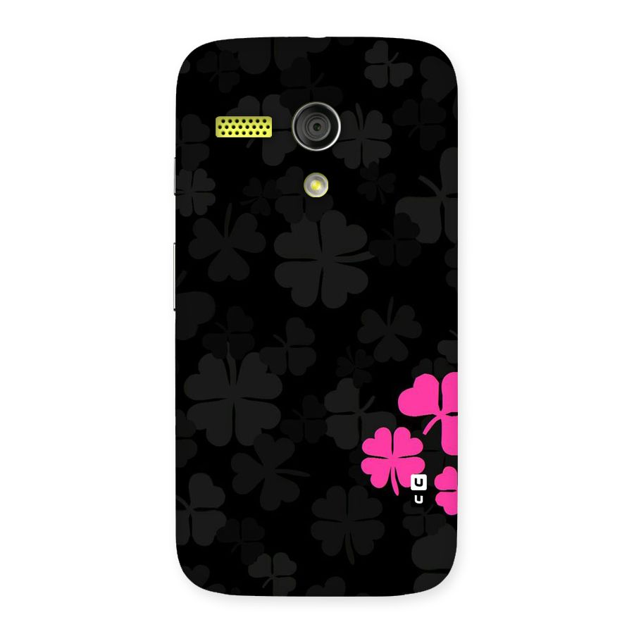 Little Pink Flower Back Case for Moto G
