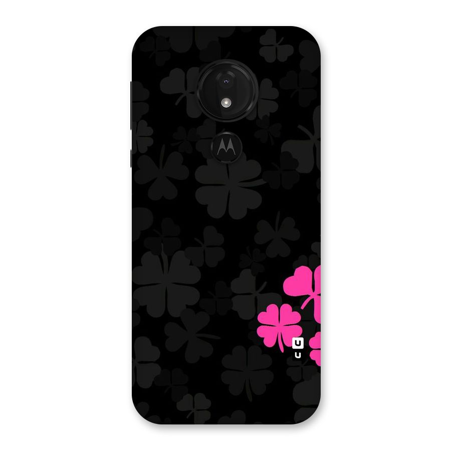 Little Pink Flower Back Case for Moto G7 Power
