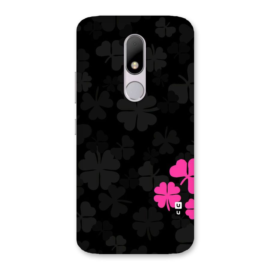Little Pink Flower Back Case for Moto M