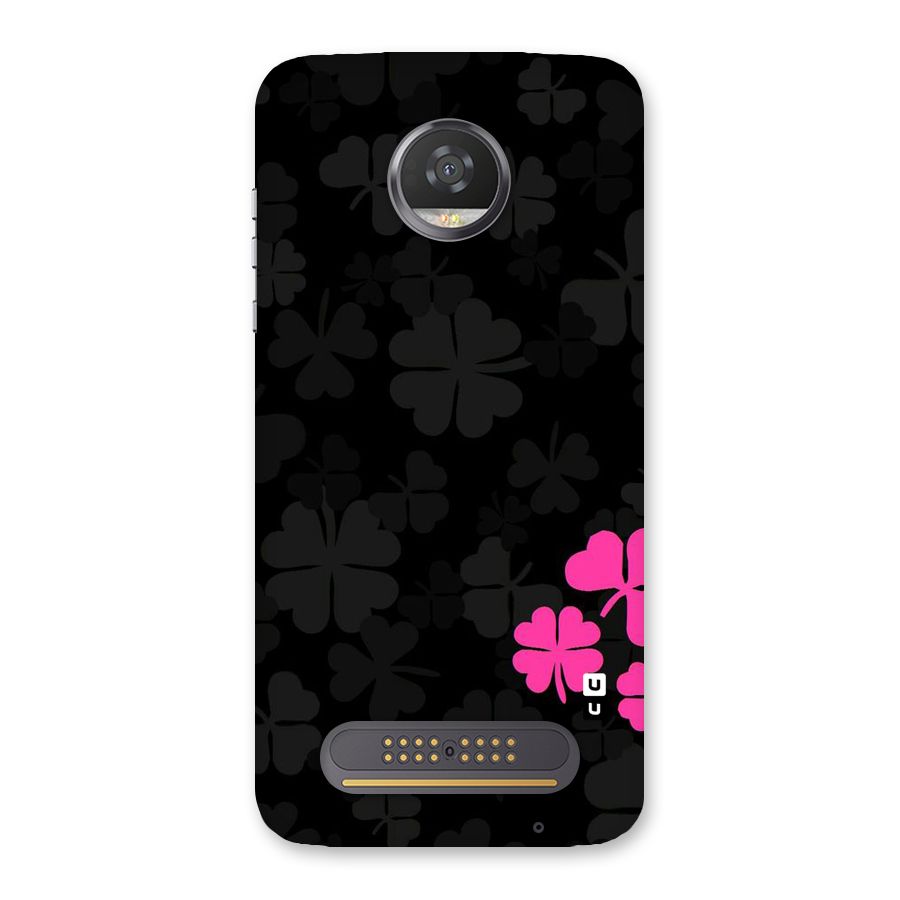 Little Pink Flower Back Case for Moto Z2 Play