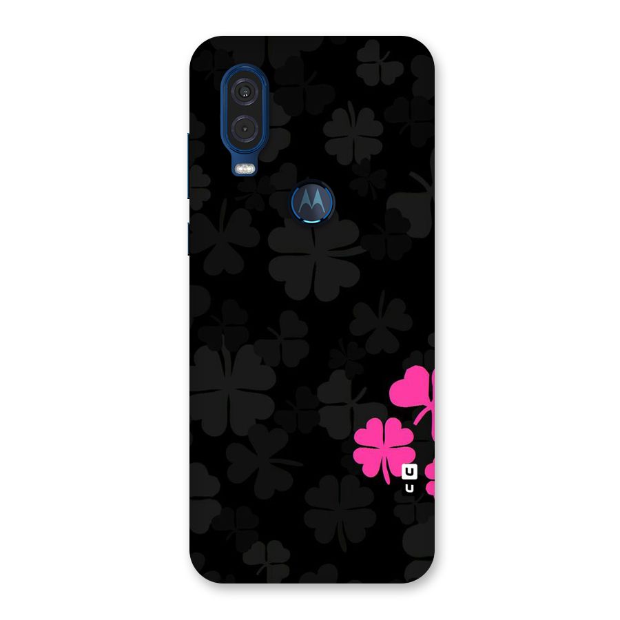 Little Pink Flower Back Case for Motorola One Vision