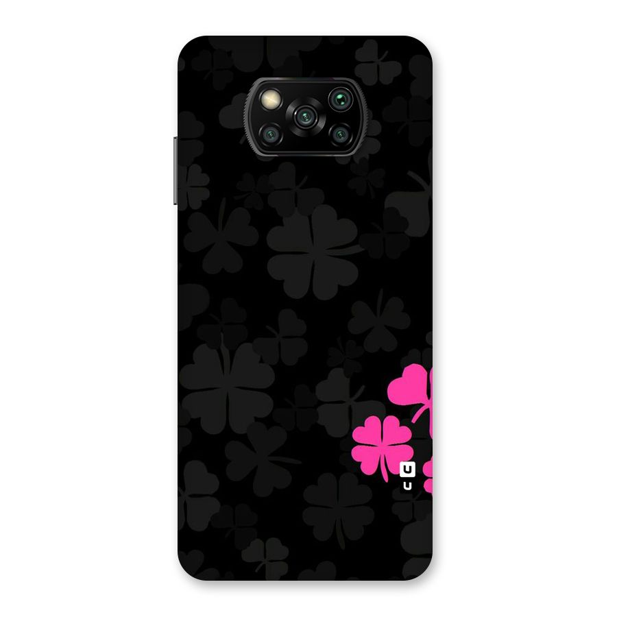 Little Pink Flower Back Case for Poco X3