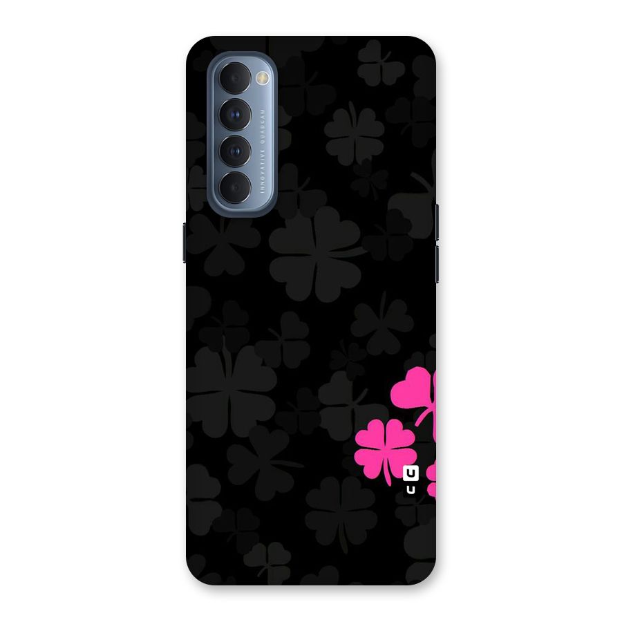 Little Pink Flower Back Case for Reno4 Pro