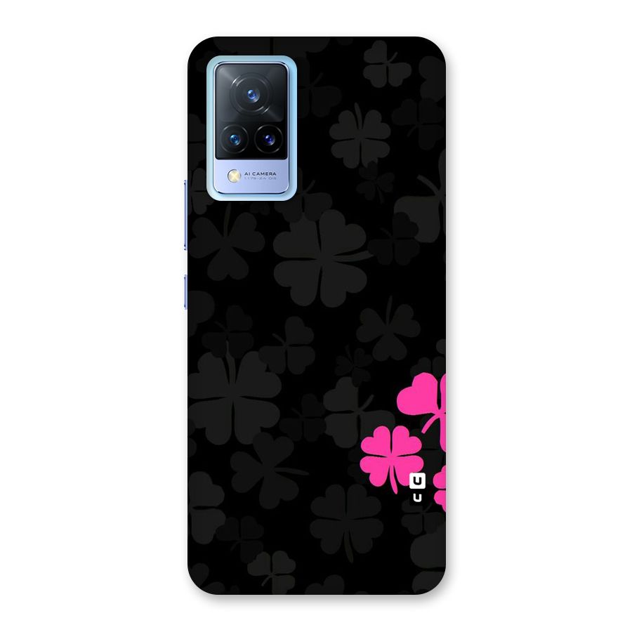 Little Pink Flower Back Case for Vivo V21 5G