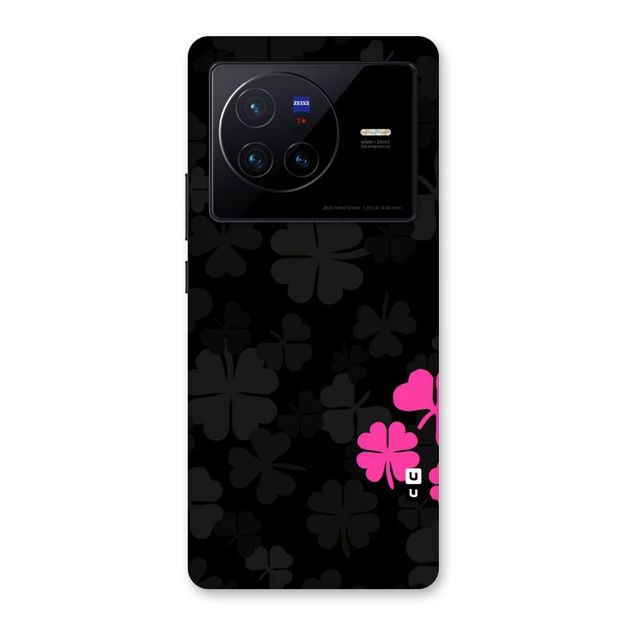 Little Pink Flower Back Case for Vivo X80