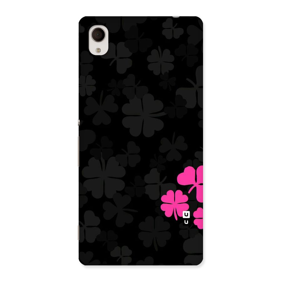 Little Pink Flower Back Case for Xperia M4 Aqua