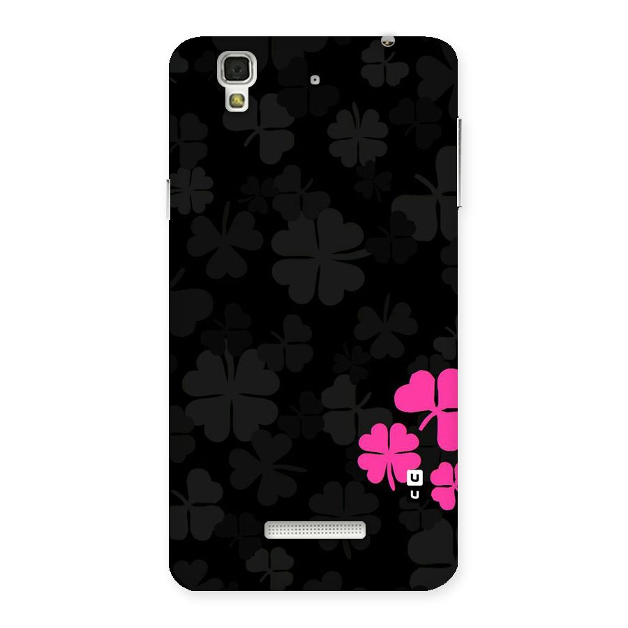 Little Pink Flower Back Case for Yu Yureka