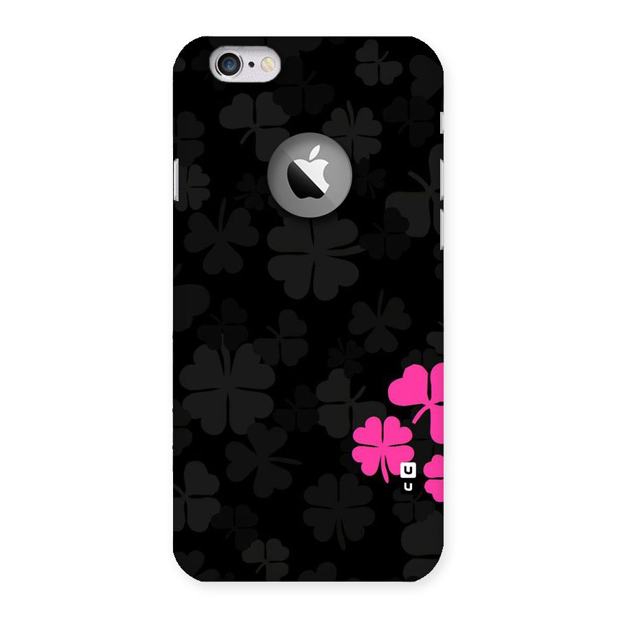 Little Pink Flower Back Case for iPhone 6 Logo Cut