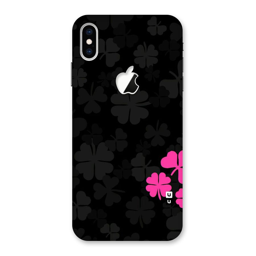 Little Pink Flower Back Case for iPhone XS Max Apple Cut