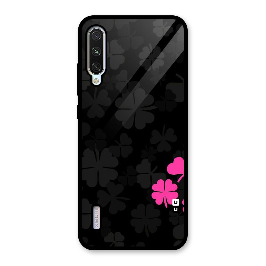 Little Pink Flower Glass Back Case for Mi A3