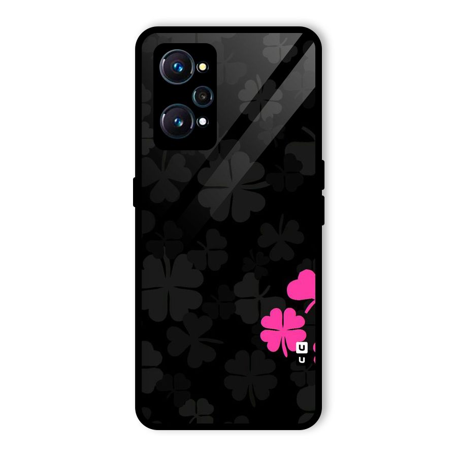 Little Pink Flower Glass Back Case for Realme GT 2