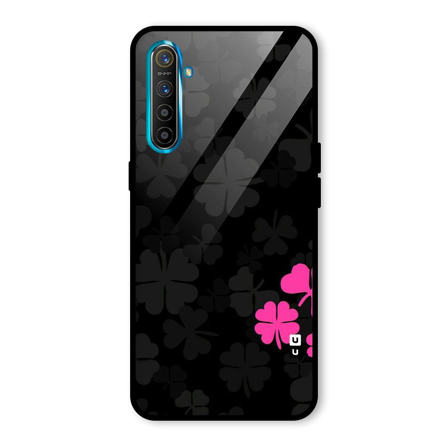 Little Pink Flower Glass Back Case for Realme X2