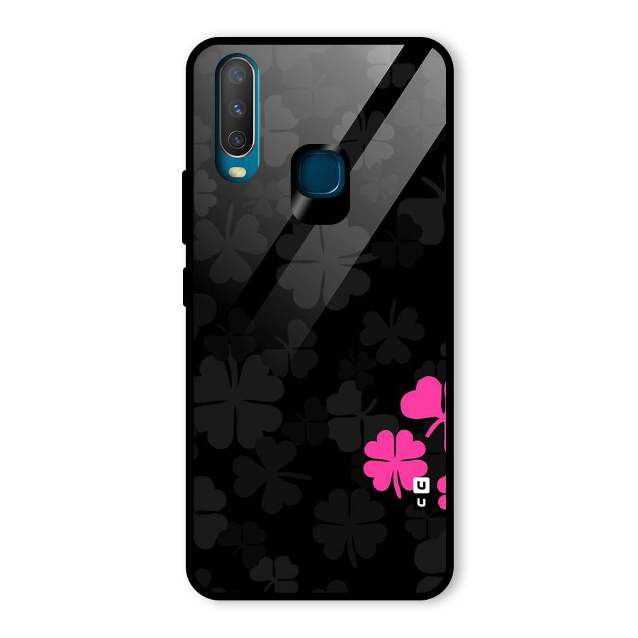 Little Pink Flower Glass Back Case for Vivo U10