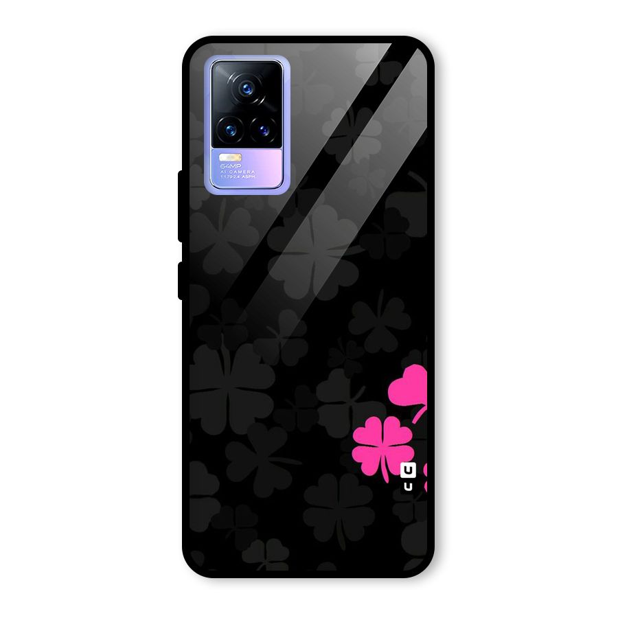 Little Pink Flower Glass Back Case for Vivo Y73